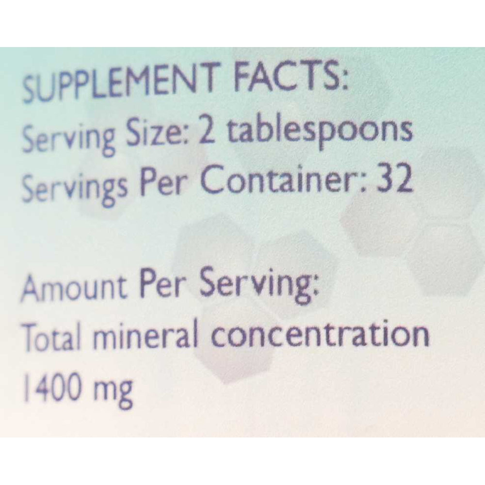 Magnesium Bicarbonate Trace Mineral Concentrate