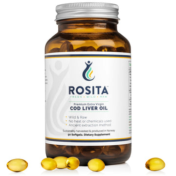 Rosita Extra Virgin Cod Liver Oil Softgels