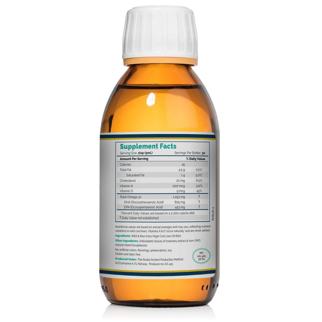 Rosita Extra Virgin Cod Liver Oil