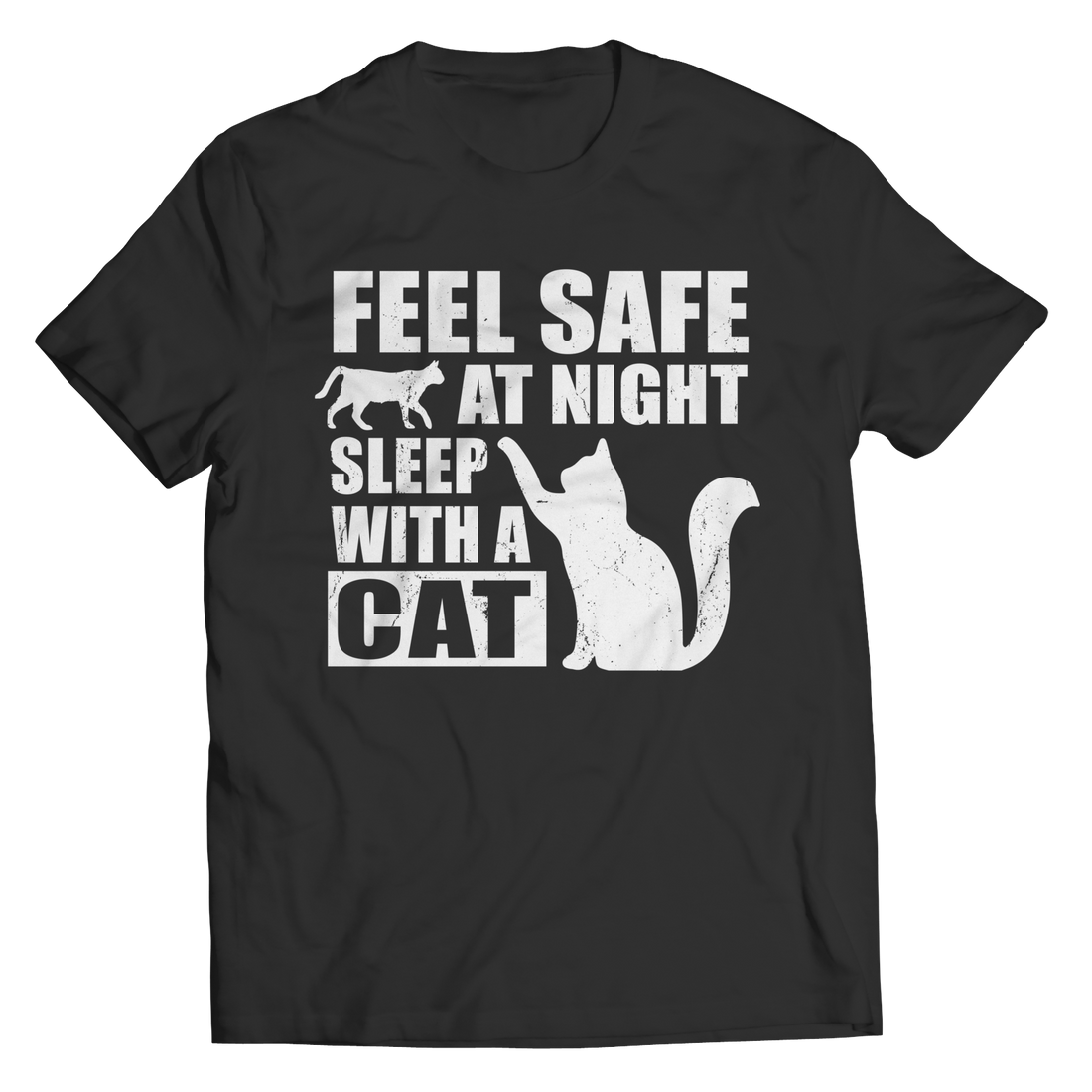 Limited Edition - Feel safe at night sleep with a cat