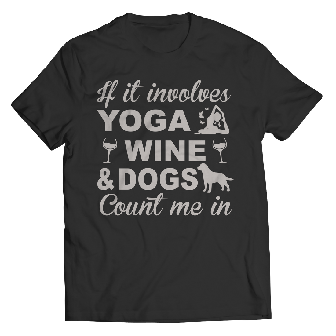 Limited Edition - Yoga Wine Dogs